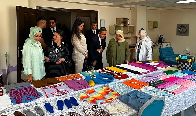 Kemah Huzurevi sakinleri Semiha Yıldırım ile buluştu
