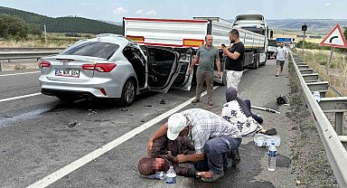 Kemikli Rampaları'nda feci kaza: 1 ölü, 8 yaralı