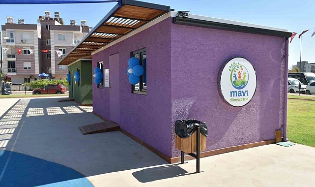Kepez'den Mavi Dünya Otizm ve Down Sendromlu Bireyler Tematik Parkı