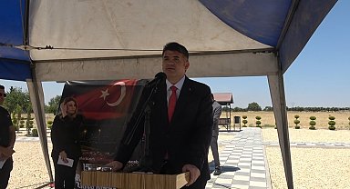 Kilis'te 15 Temmuz Parkı açıldı, fidanlar toprakla buluşturuldu