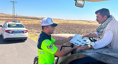 Kilis'te Jandarmadan tarım sezonunda traktör denetimi