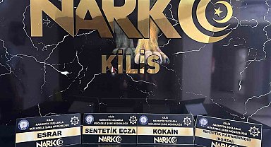Kilis'te uyuşturucu operasyonu: 19 şüpheliden 7'si tutuklandı