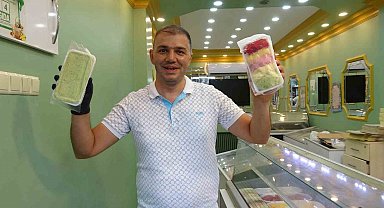 Kilosu 400 lira, topu 10 lira: Kilisli dondurmacıdan topu 400 liraya satılan dondurmaya tepki