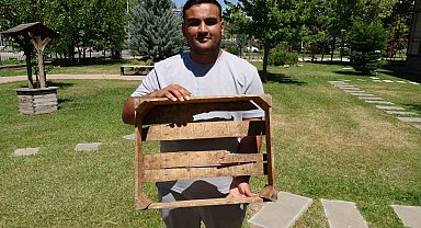 Kırık kayısı kasasıyla sosyal medyayı salladı