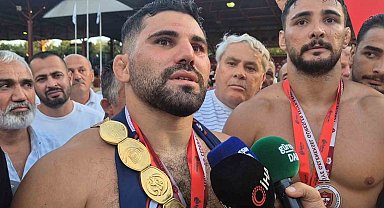 Kırkpınar'ın yeni başpehlivanı Erkan Taş: "Kendimi rüyada gibi hissediyorum"