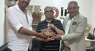 Kırşehir Beyazay Derneği'nden gazetecilere ziyareti