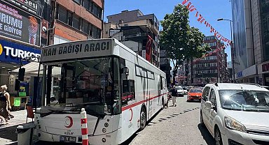 Kızılay'dan kan bağışı