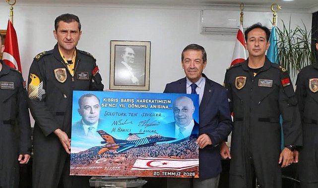 KKTC Dışişleri Bakanı Ertuğruloğlu: "Türk F-16'ları ile büyük gurur duyuyoruz"