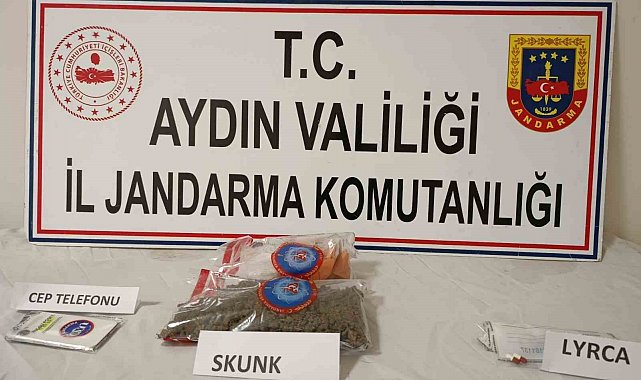 Koçarlı'da 495 gram kubar esrar ele geçirildi