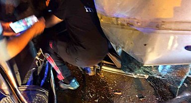 Kontrolden çıkan otomobil takla attı: 4 yaralı