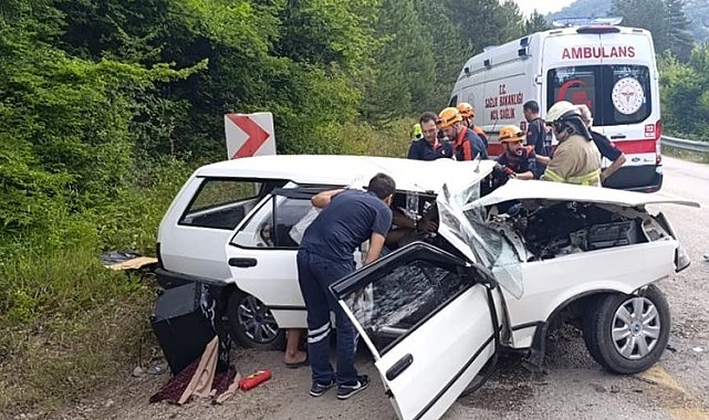 Kontrolden çıkan tırın dorsesi faciaya neden oldu: 1 ölü 2 yaralı