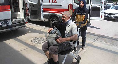 Konya'da otomobil şarampole savruldu: 5 yaralı