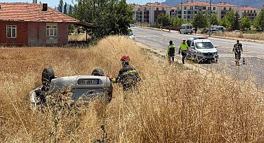 Konya'da otomobiller çarpıştı: 4 yaralı