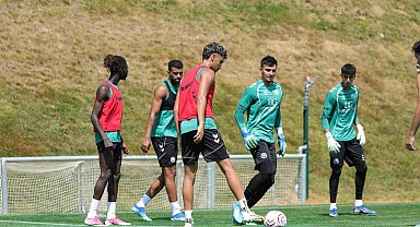 Konyaspor, Slovenya kampındaki hazırlıklarını sürdürüyor