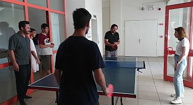 Koruma altındaki gençler masa tenisi turnuvasında buluştu