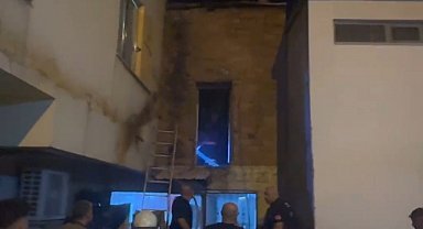 Kovancılarda baca yangını paniğe neden oldu