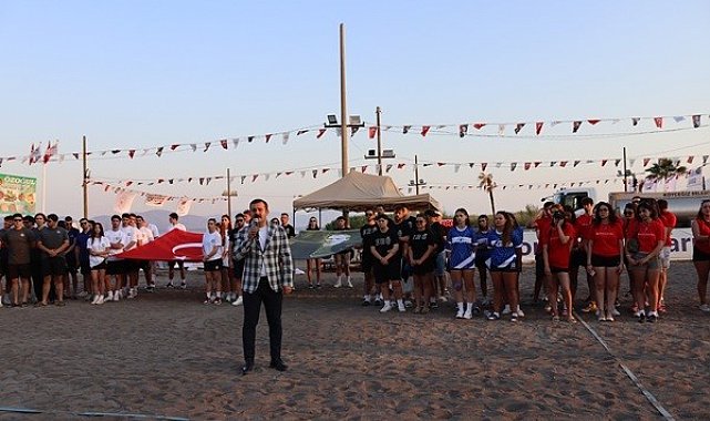Köyceğiz Plaj Hentbolu Turnuvası gösteri maçı ile başladı