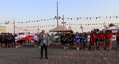 Köyceğiz Plaj Hentbolu Turnuvası gösteri maçı ile başladı