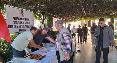 Köyceğiz'de orman şehidi Akdemir, lokma hayrı ile anıldı