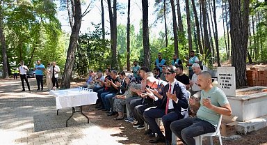 Köyceğiz'de şehitler için duada bulunuldu
