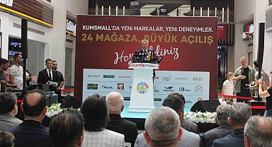 Kumsmall AVM'de 24 yeni mağaza açıldı