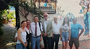 Kuşadası'nın kardeş şehri Marl heyeti EKODOSD'a tam not