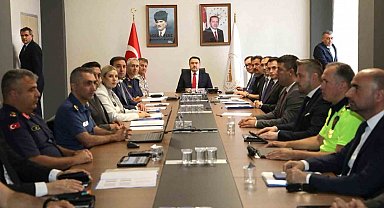 Kütahya'da güvenlik zirvesi, ilave tedbirler masaya yatırıldı