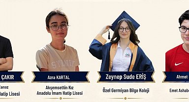 Kütahyalı 4 öğrenci 500 tam puanla LGS'de Türkiye birincisi oldu