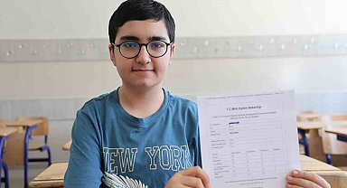 LGS birincisi Fırat: "Bu başarı için 4 yıldır çalışıyorum"