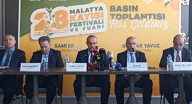 Malatya, 28. Uluslararası Kayısı Festivali'ne hazırlanıyor