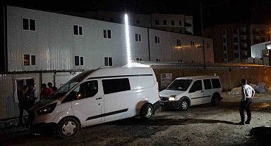 Malatya'da genç işçi şantiyede çarşafla asılı halde bulundu