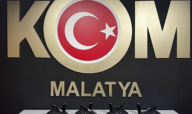 Malatya'da KOM'dan ruhsatsız silah operasyonu: 7 gözaltı