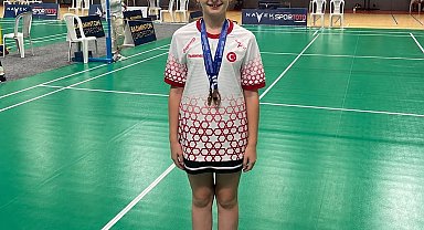 Manisalı badmintonculardan uluslararası turnuvada iki bronz madalya