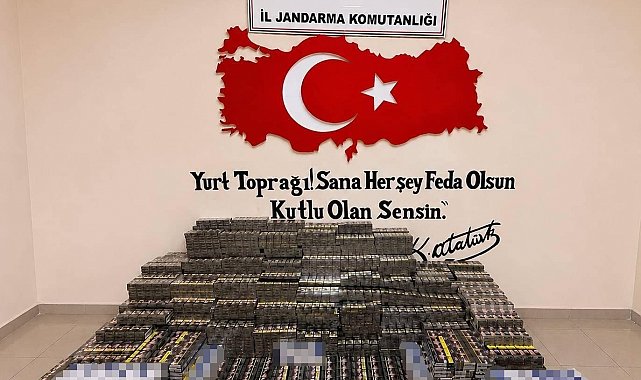 Mardin'de 5 milyon lira değerinde kaçak tütün mamulleri ele geçirildi