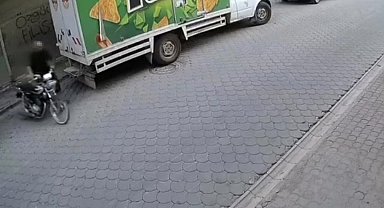 Mardin'de motosiklet hırsızlığı kamerada