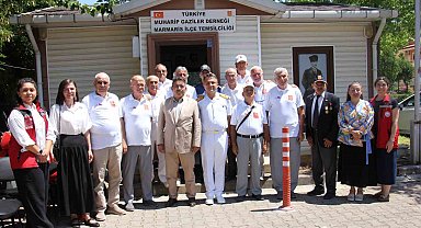 Marmaris'te Kıbrıs Gazileri: "Yine çağrılsa vatan için göreve hazırız"