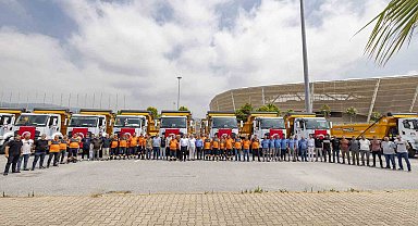 Mersin Büyükşehir Belediyesi araç filosunu güçlendiriyor