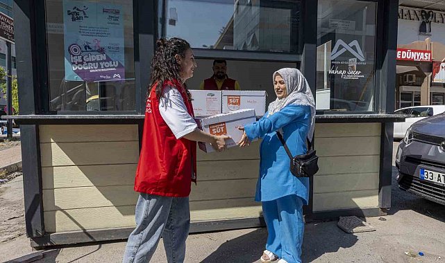 Mersin'de anne adaylarına hamilelik boyunca süt desteği
