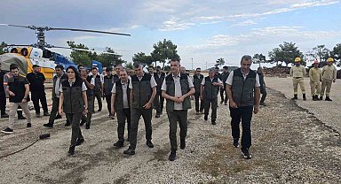 Mersin'de orman yangınlarına karşı teyakkuz vurgusu