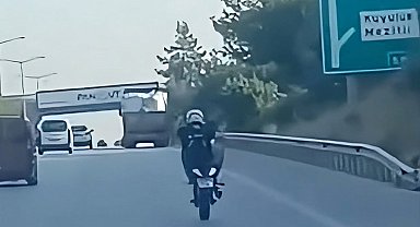 Mersin'de tek teker şov pahalıya patladı: 46 bin TL ceza kesildi