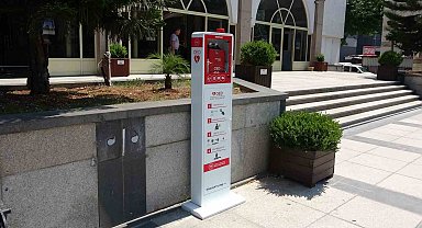 Mersin'in 4 noktasına hayat kurtaran OED cihazı yerleştirildi