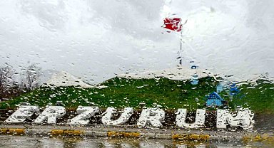 Meteoroloji'den Erzurum ve çevre iller için kuvvetli yağış uyarısı