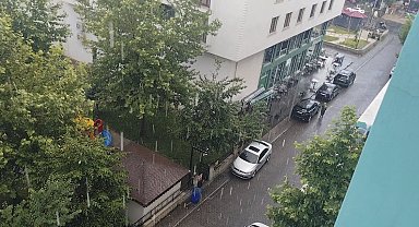 Meteorolojinin uyardığı Bingöl'de sağanak etkili oldu