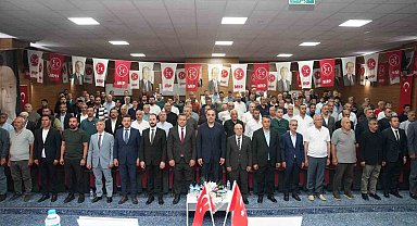 MHP Tortum İlçe Başkanlığı'nda İlhan Uzun güven tazeledi