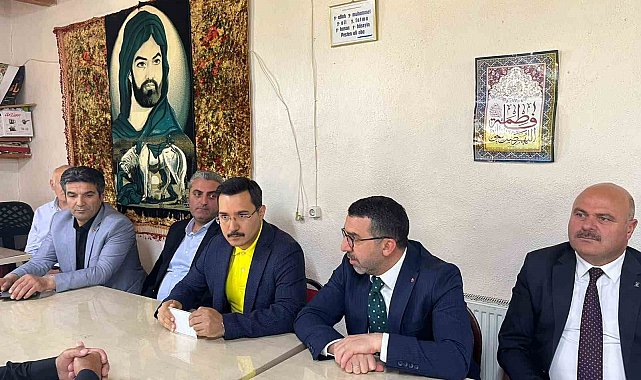 Milletvekili Çalkın Akyaka'da muhtarlar ve vatandaşlarla buluştu
