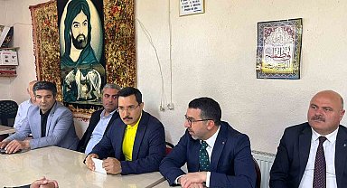 Milletvekili Çalkın Akyaka'da muhtarlar ve vatandaşlarla buluştu