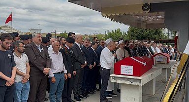 Motosiklet kazasında vefat eden Uzman Çavuş Çetin son yolculuğuna uğurlandı