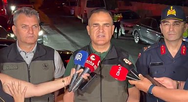 Muğla Valisi Akbıyık: "Bin 120 kişi güvenli bölgelere sevk edildi"