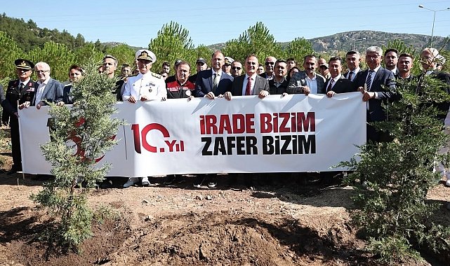Muğla'da 15 Temmuz Demokrasi ve Milli Birlik Günü kapsamında etkinlikler düzenlendi