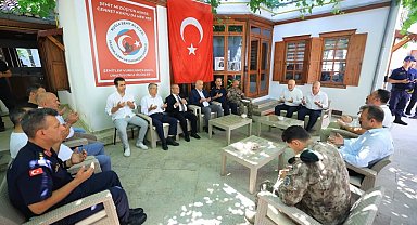 Muğla'da şehit yakınları ve gaziler aşure etkinliğinde bir araya geldi